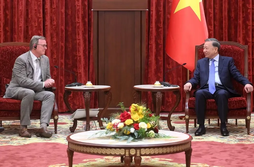 Tổng B&iacute; thư, Chủ tịch nước T&ocirc; L&acirc;m tiếp Ph&oacute; Chủ tịch Quốc hội Cộng h&ograve;a Li&ecirc;n bang Đức - Ảnh 2.