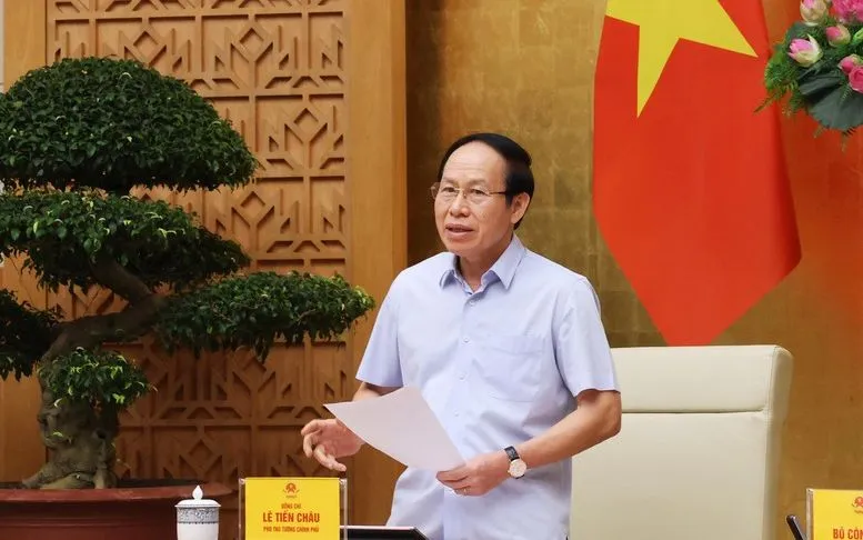 Phó Thủ tướng Lê Tiến Châu, Trưởng Ban Chỉ đạo xây dựng trường học cho các xã biên giới. Ảnh: VGP