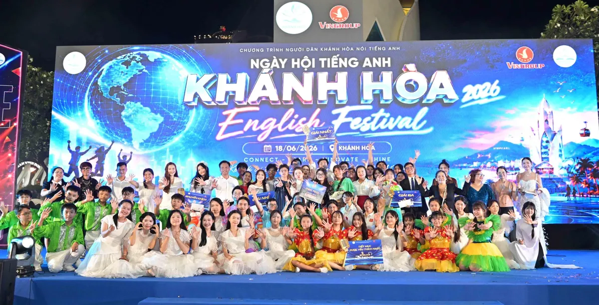Kh&aacute;nh H&ograve;a: Sức bật từ Ng&agrave;y hội Tiếng Anh 2026 v&agrave; tầm nh&igrave;n hội nhập quốc tế- Ảnh 2.