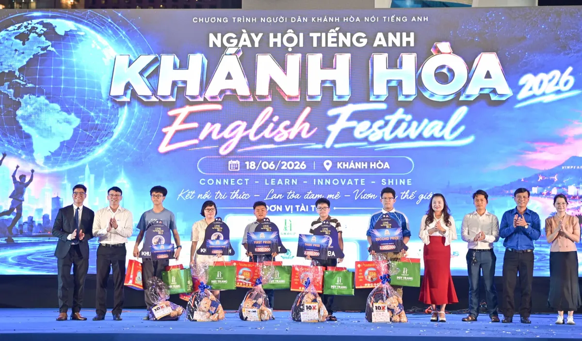 Kh&aacute;nh H&ograve;a: Sức bật từ Ng&agrave;y hội Tiếng Anh 2026 v&agrave; tầm nh&igrave;n hội nhập quốc tế- Ảnh 1.
