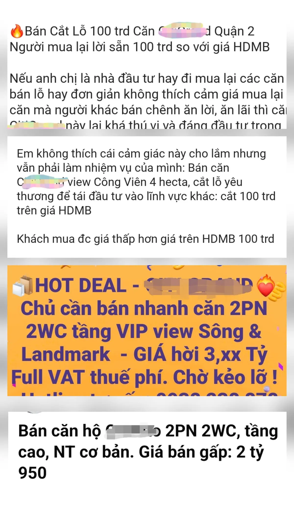 &Aacute;p lực l&atilde;i vay khiến người đầu tư căn hộ 'th&aacute;o h&agrave;ng', giảm gi&aacute; h&agrave;ng trăm triệu đồng- Ảnh 1.