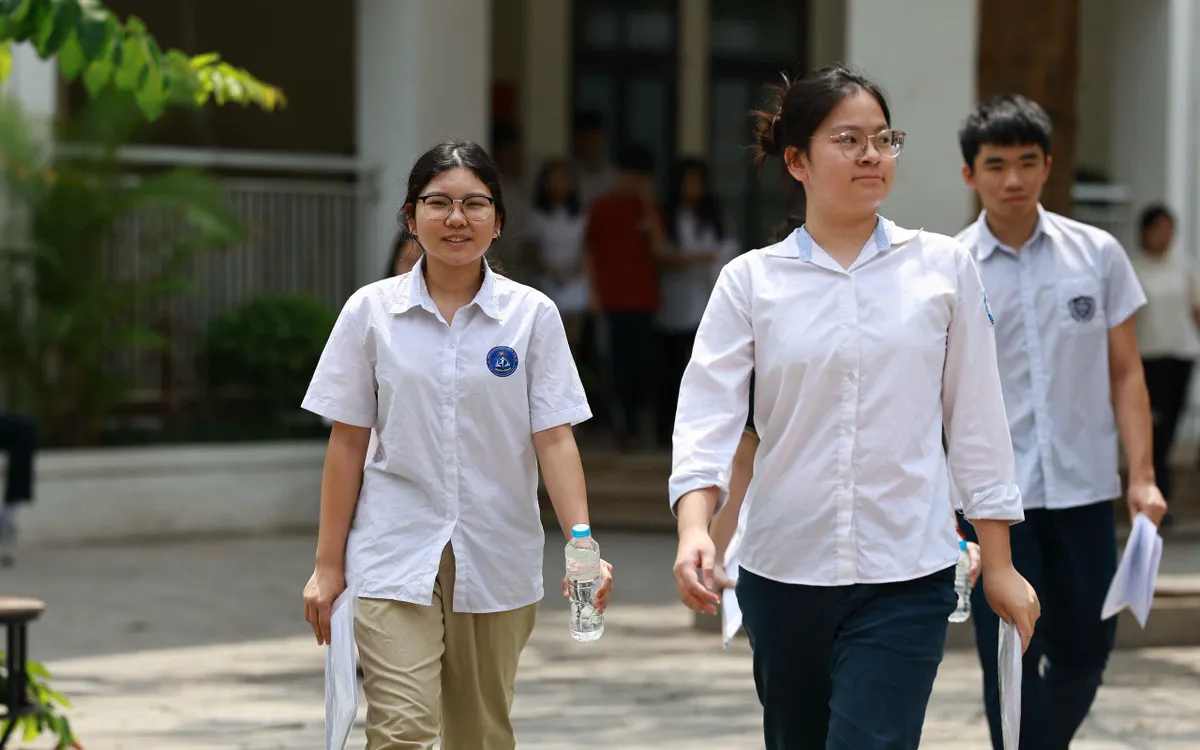 Thí sinh dự thi vào lớp 10 tại Hà Nội. Ảnh minh họa: Hải Nam