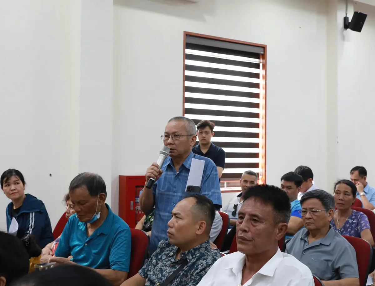 Dự &aacute;n Trục kh&ocirc;ng gian Quốc lộ 1A: Người d&acirc;n Định C&ocirc;ng ủng hộ chủ trương, mong muốn đảm bảo quyền lợi - Ảnh 2.