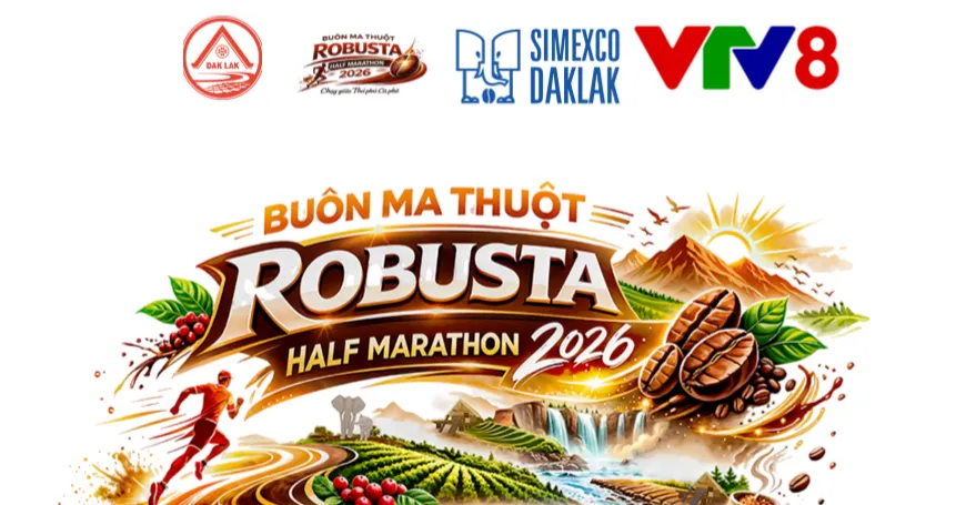 5.000 vận động vi&ecirc;n sẵn s&agrave;ng tranh t&agrave;i tại Giải chạy Bu&ocirc;n Ma Thuột Robusta Half Marathon VTV8 năm 2026- Ảnh 12.