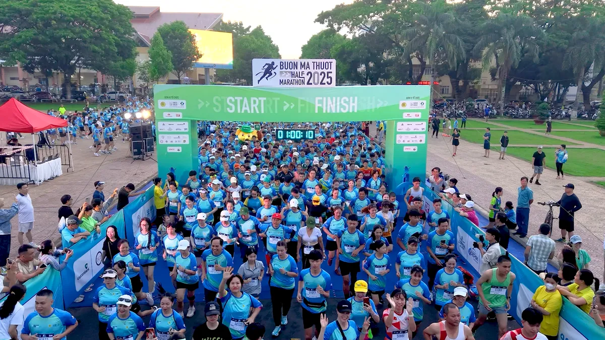 5.000 vận động vi&ecirc;n sẵn s&agrave;ng tranh t&agrave;i tại Giải chạy Bu&ocirc;n Ma Thuột Robusta Half Marathon VTV8 năm 2026- Ảnh 1.
