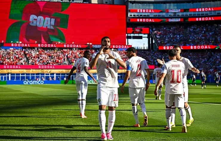 Morocco thắng tối thiểu Scotland, bứt ph&aacute; mạnh ở bảng đấu World Cup 2026- Ảnh 1.
