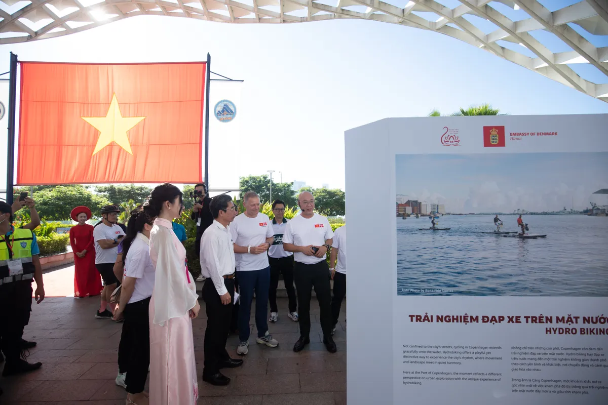 Đ&agrave; Nẵng - Copenhagen: Tăng cường kết nối v&igrave; mục ti&ecirc;u ph&aacute;t triển đ&ocirc; thị xanh qua v&ograve;ng quay xe đạp - Ảnh 1.
