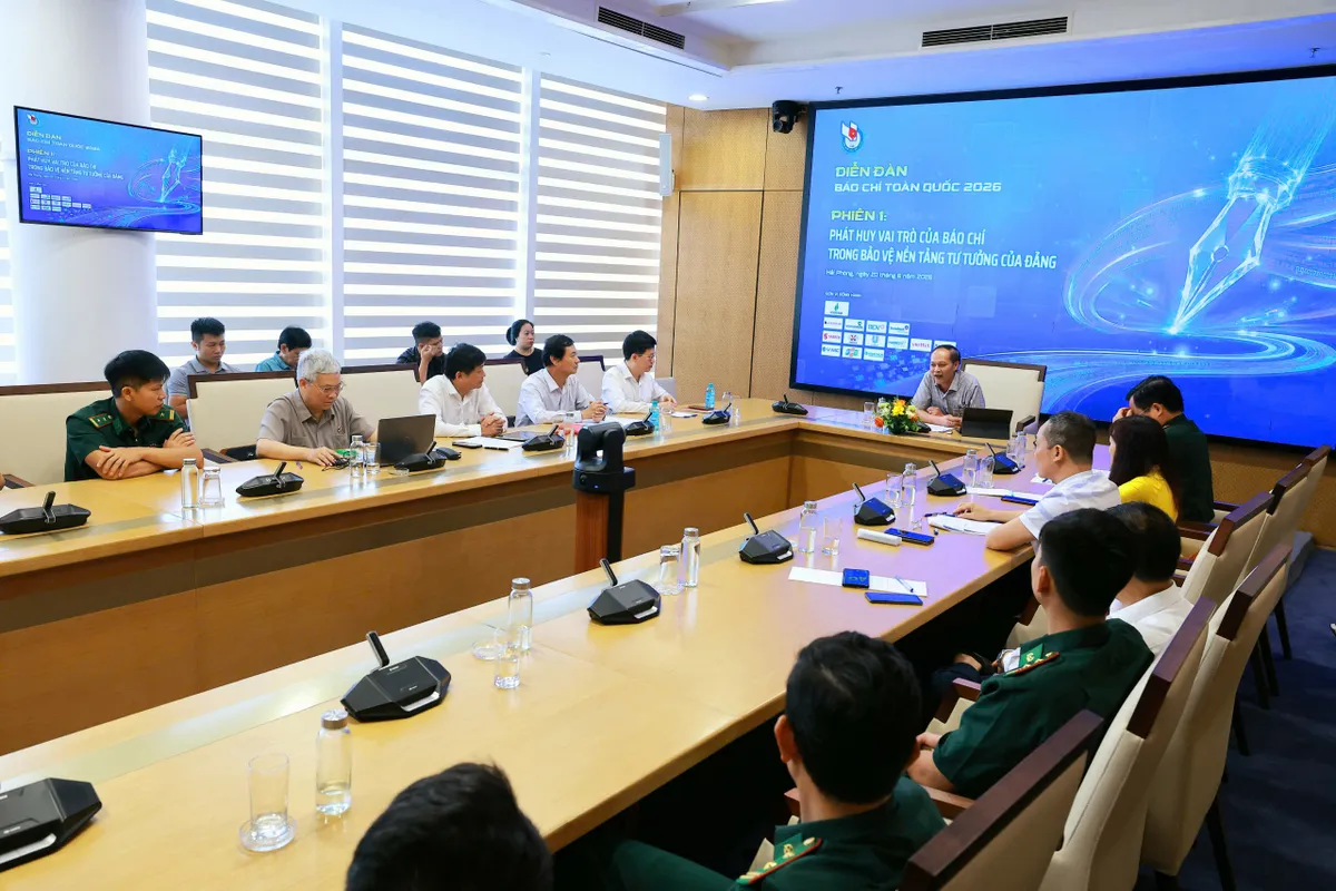 S&ocirc;i nổi c&aacute;c phi&ecirc;n thảo luận tại Diễn đ&agrave;n B&aacute;o ch&iacute; to&agrave;n quốc 2026 - Ảnh 2.