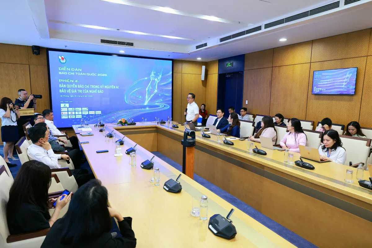S&ocirc;i nổi c&aacute;c phi&ecirc;n thảo luận tại Diễn đ&agrave;n B&aacute;o ch&iacute; to&agrave;n quốc 2026 - Ảnh 1.