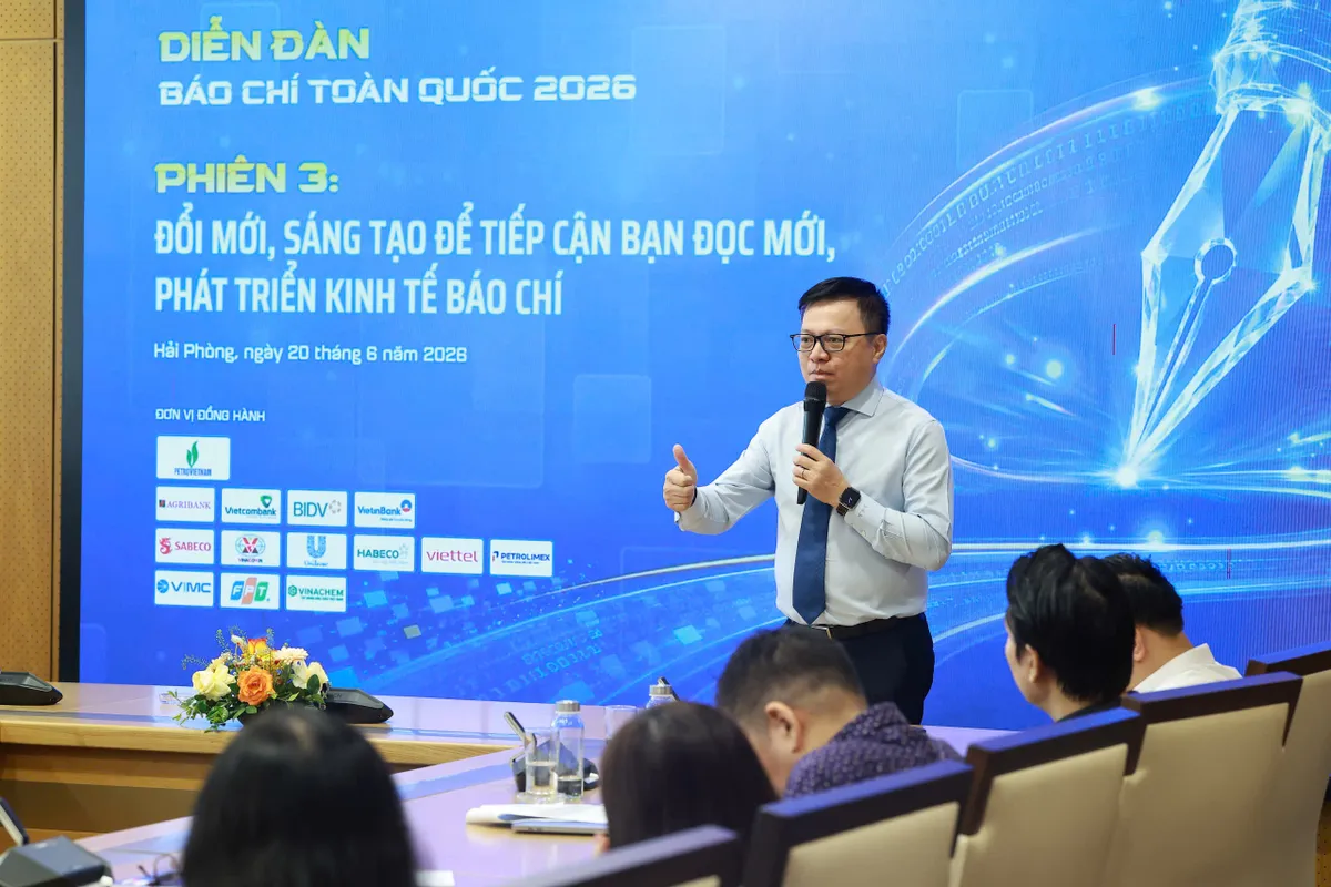S&ocirc;i nổi c&aacute;c phi&ecirc;n thảo luận tại Diễn đ&agrave;n B&aacute;o ch&iacute; to&agrave;n quốc 2026 - Ảnh 5.