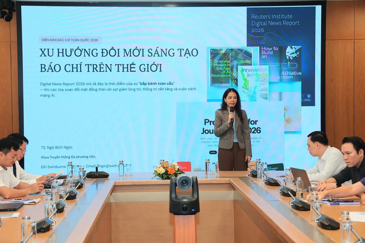 Đổi mới s&aacute;ng tạo để tiếp cận bạn đọc v&agrave; ph&aacute;t triển kinh tế b&aacute;o ch&iacute; trong kỷ nguy&ecirc;n số - Ảnh 2.