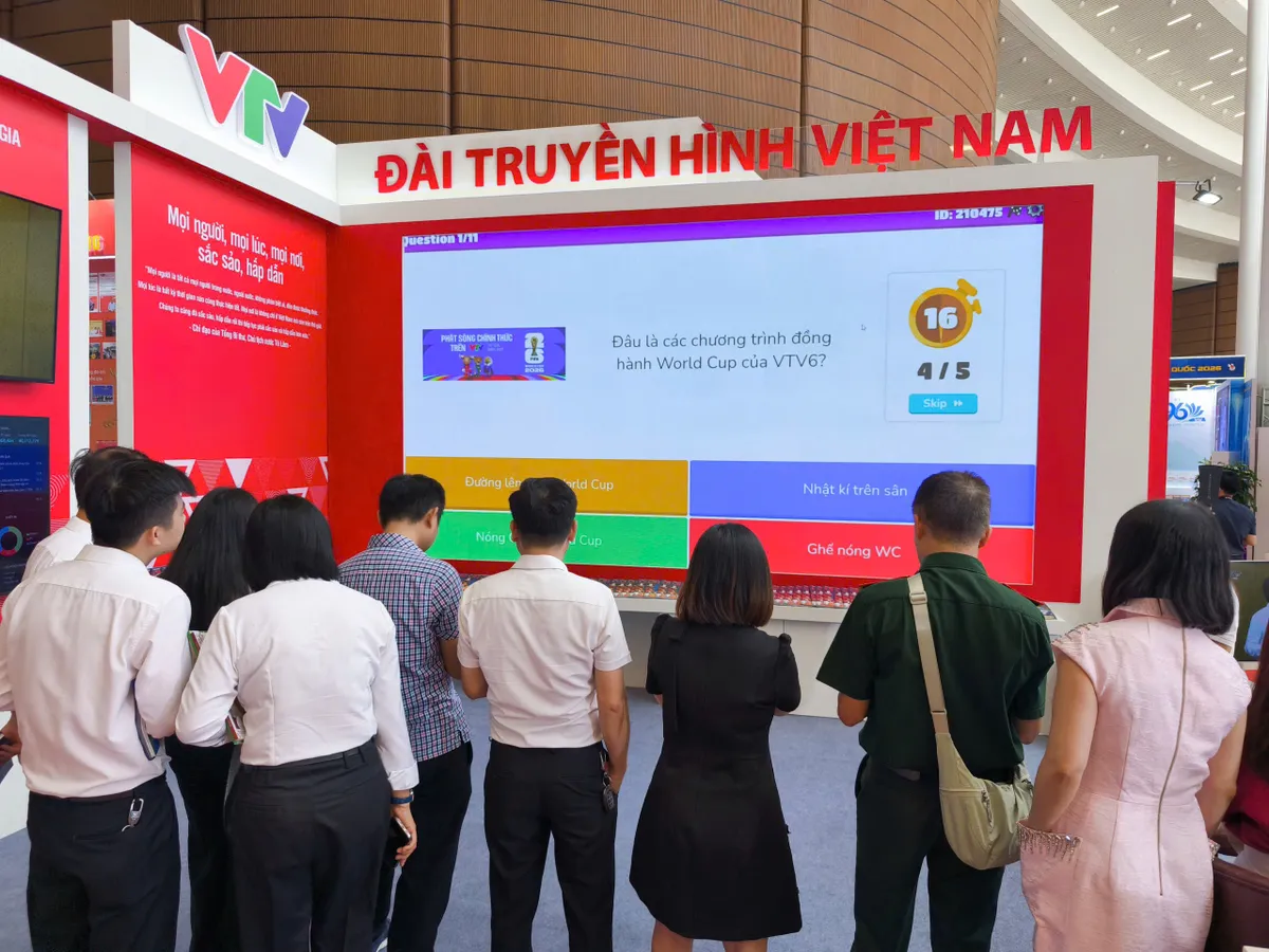 Kh&aacute;n giả VTV h&agrave;o hứng trải nghiệm K&ecirc;nh Thể thao tại Hội b&aacute;o To&agrave;n quốc 2026 - Ảnh 3.