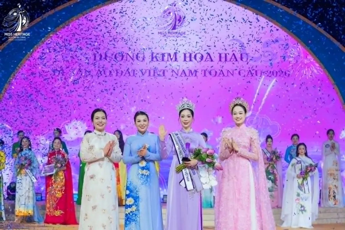 Miss Ao dai Global Heritage 2026 đ&atilde; t&igrave;m ra người đẹp chiến thắng, lan tỏa vẻ đẹp của t&agrave; &aacute;o d&agrave;i - Ảnh 2.