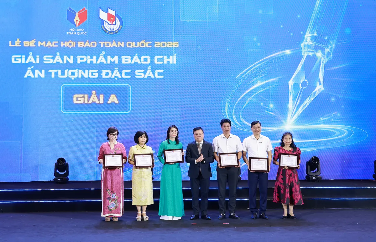 Đ&agrave;i Truyền h&igrave;nh Việt Nam gi&agrave;nh 2 giải A tại Hội b&aacute;o To&agrave;n quốc 2026- Ảnh 2.