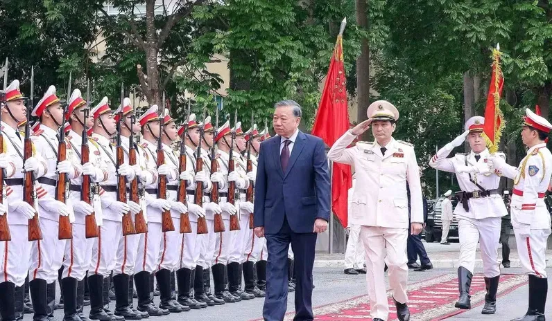 Tổng B&iacute; thư, Chủ tịch nước T&ocirc; L&acirc;m: X&acirc;y dựng Học viện An ninh nh&acirc;n d&acirc;n th&agrave;nh trung t&acirc;m đ&agrave;o tạo tầm quốc tế v&agrave;o năm 2045- Ảnh 1.