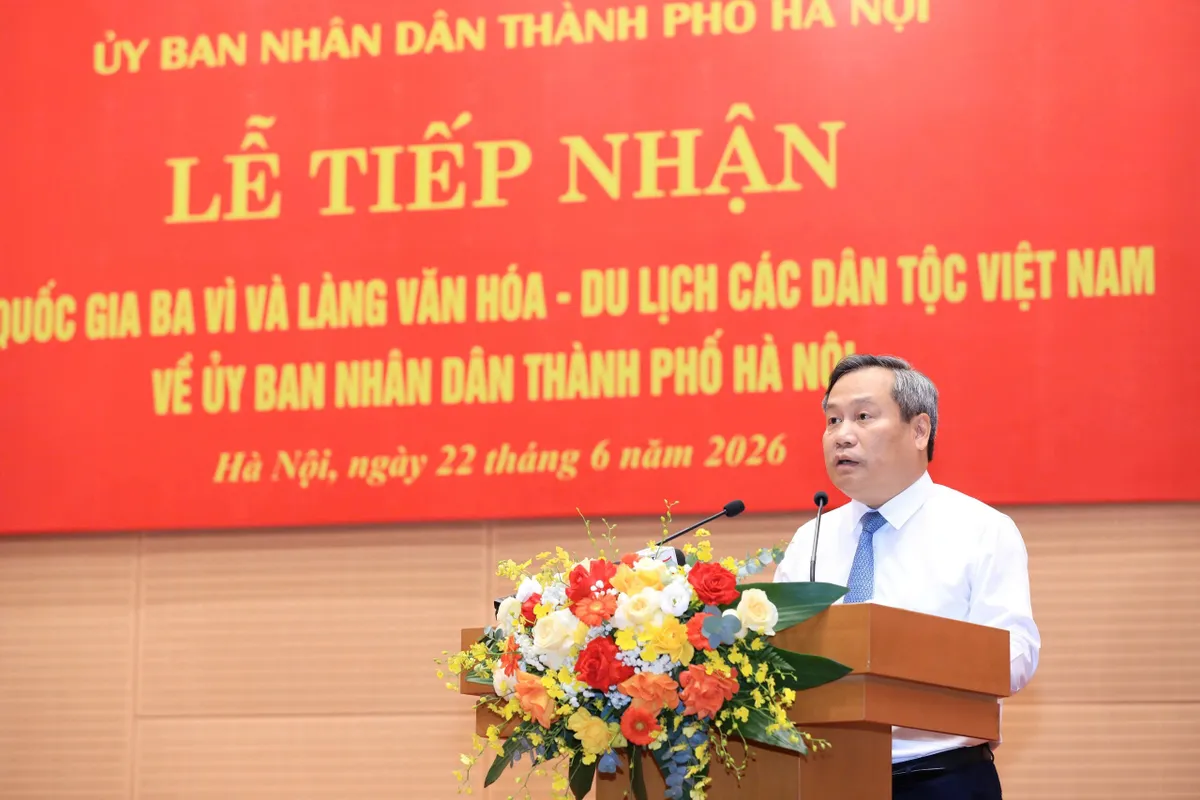 H&agrave; Nội tiếp nhận Vườn quốc gia Ba V&igrave; v&agrave; L&agrave;ng Văn h&oacute;a - Du lịch c&aacute;c d&acirc;n tộc Việt Nam - Ảnh 2.