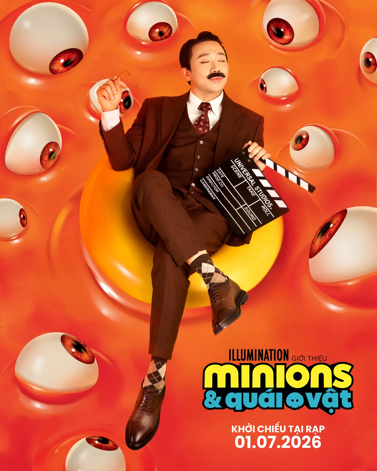 Trấn Th&agrave;nh lồng tiếng phim hoạt h&igrave;nh Minions v&agrave; Qu&aacute;i vật - Ảnh 2.