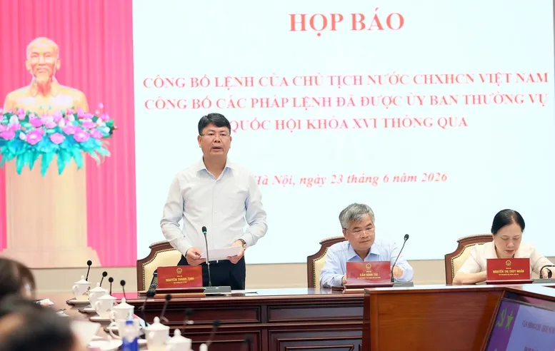 C&ocirc;ng bố Lệnh của Chủ tịch nước về 2 Ph&aacute;p lệnh c&oacute; hiệu lực từ 1/7/2026 - Ảnh 2.