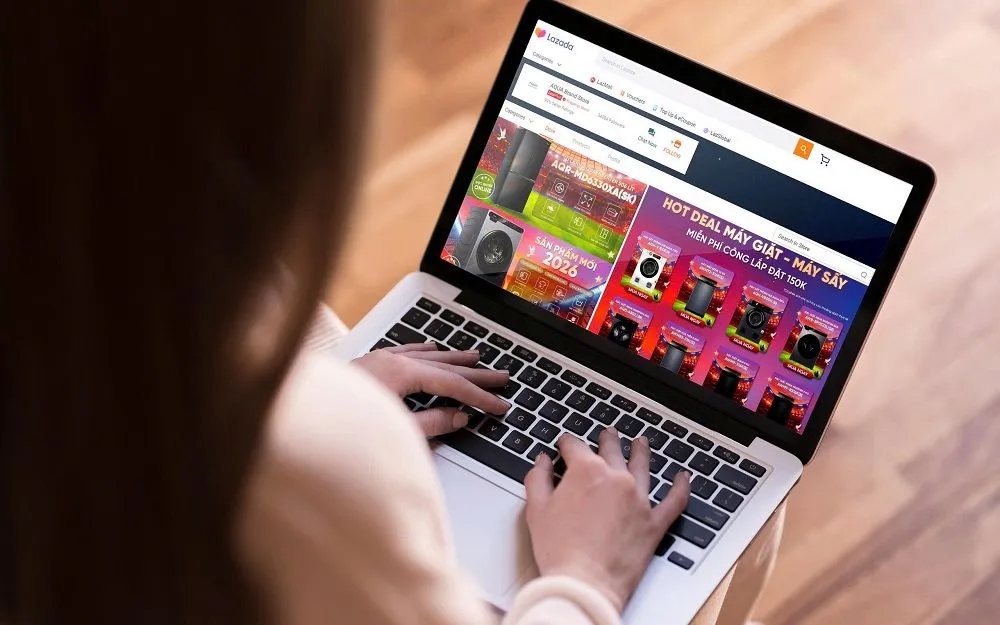 Thị trường điện máy online tăng trưởng mạnh mẽ