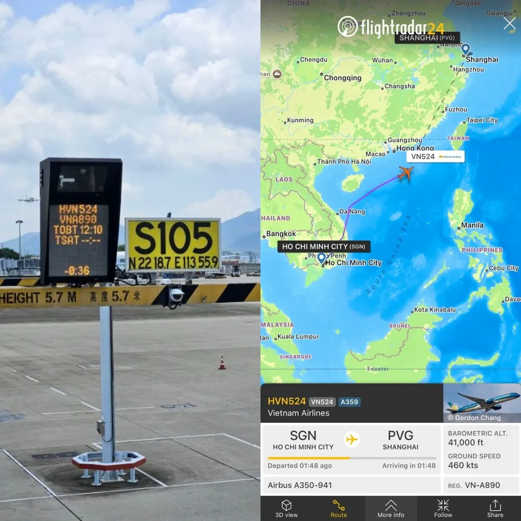 Chuyến bay từ TP Hồ Ch&iacute; Minh hạ c&aacute;nh khẩn tại Hong Kong để cấp cứu h&agrave;nh kh&aacute;ch - Ảnh 2.