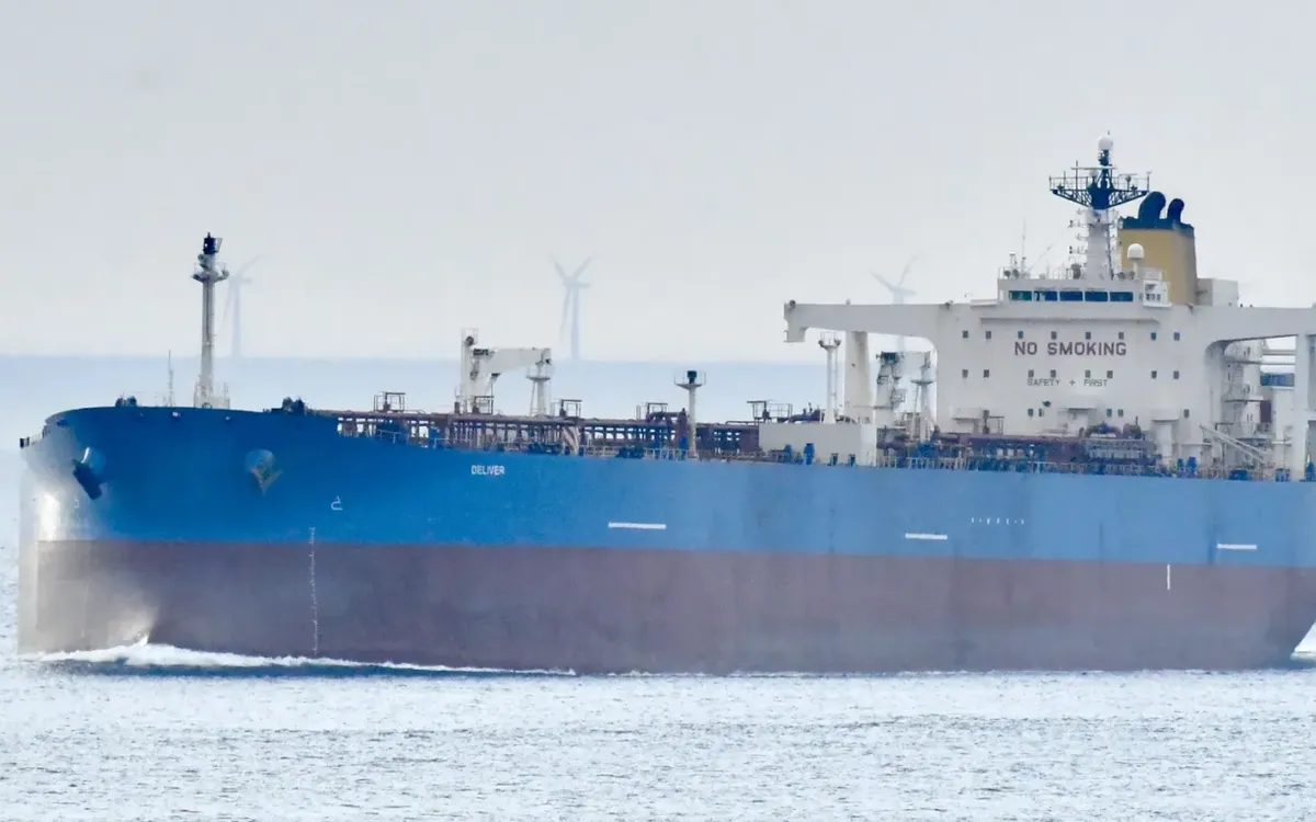 Tàu chở dầu Deliver (Ảnh: MarineTraffic)