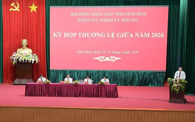 Kỳ họp kiến tạo động lực cho chặng đường phát triển mới của Ninh Bình. Ảnh: BNB