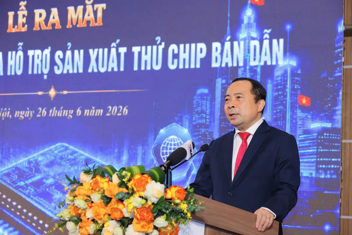 Việt Nam ra mắt Trung tâm quốc gia hỗ trợ sản xuất thử chip bán dẫn