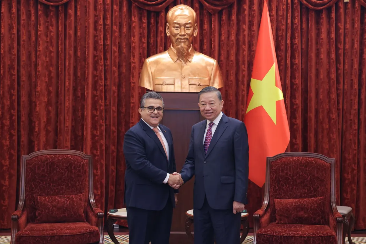 Tổng B&iacute; thư, Chủ tịch nước T&ocirc; L&acirc;m t&aacute;i khẳng định lập trường nhất qu&aacute;n của Việt Nam đối với Palestine- Ảnh 1.