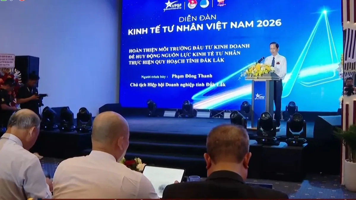 Diễn đ&agrave;n Kinh tế tư nh&acirc;n 2026: Đột ph&aacute; thể chế để tạo động lực tăng trưởng mới- Ảnh 2.