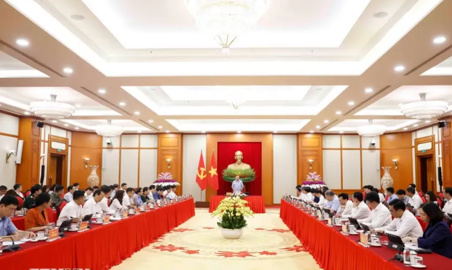 Kết luận của Tổng B&iacute; thư, Chủ tịch nước tại buổi l&agrave;m việc về c&ocirc;ng t&aacute;c chuẩn bị năm học mới - Ảnh 1.