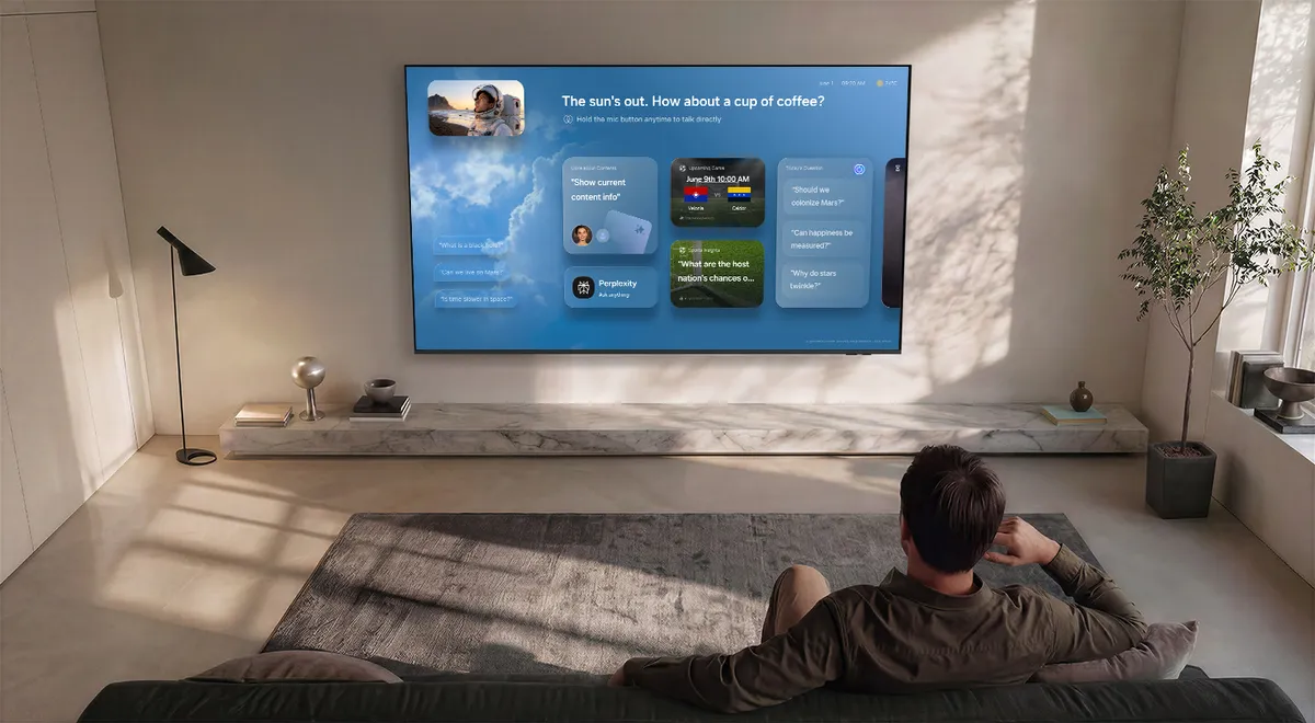 AI lên màn hình lớn: Cuộc đua biến TV thành trợ lý thông minh - Ảnh 1.