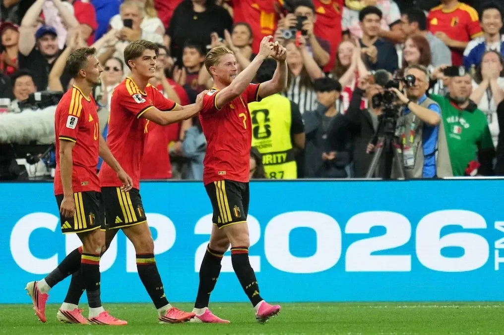 Bỉ đại thắng New Zealand 5-1 để chiếm ng&ocirc;i đầu bảng G World Cup 2026- Ảnh 1.