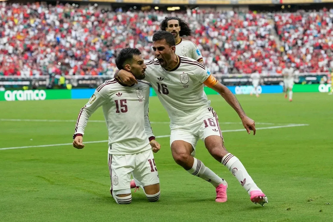 T&acirc;y Ban Nha hạ Uruguay, gi&agrave;nh ng&ocirc;i nhất bảng H World Cup 2026- Ảnh 1.