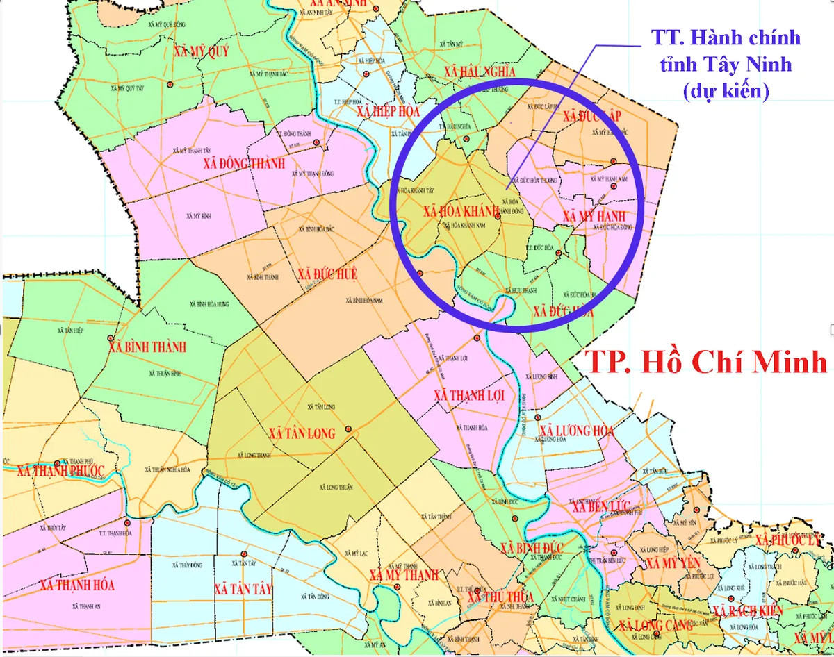 T&acirc;y Ninh xin chủ trương x&acirc;y Trung t&acirc;m h&agrave;nh ch&iacute;nh mới tại Đức Ho&agrave; - Ảnh 2.