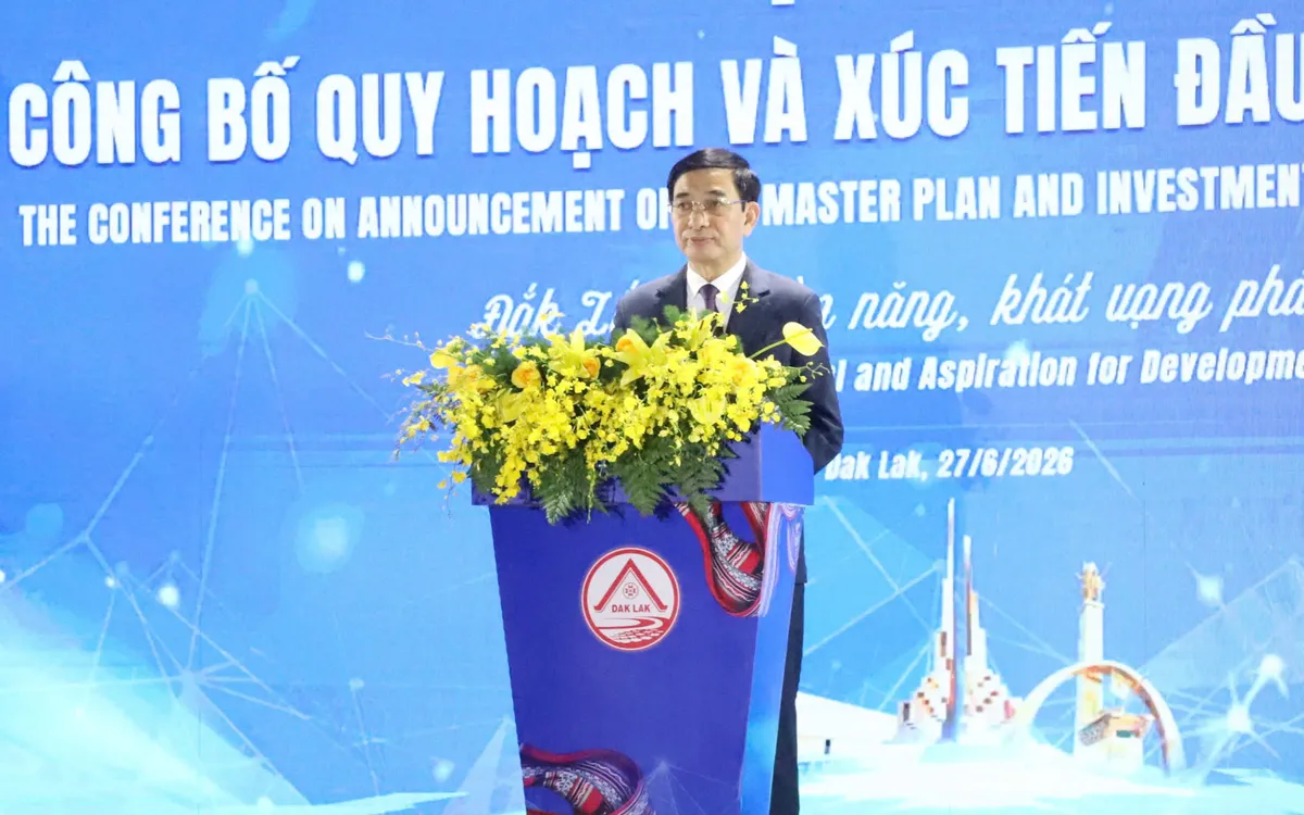 Đại tướng Phan Văn Giang, Phó Thủ tướng chính phủ phát biểu tại buổi lễ.