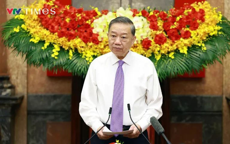 Tổng Bí thư, Chủ tịch nước Tô Lâm. Ảnh: VTV Times