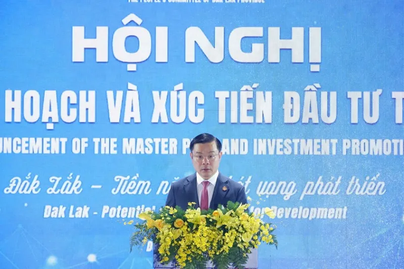 Hơn 1.000 đại biểu dự Hội nghị C&ocirc;ng bố quy hoạch, x&uacute;c tiến đầu tư Đắk Lắk 2026- Ảnh 1.