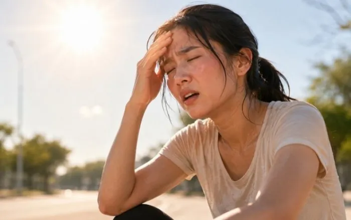 C&aacute;ch xử l&yacute; khi bị say nắng m&ugrave;a h&egrave;: L&agrave;m đ&uacute;ng để tr&aacute;nh biến chứng nguy hiểm- Ảnh 1.