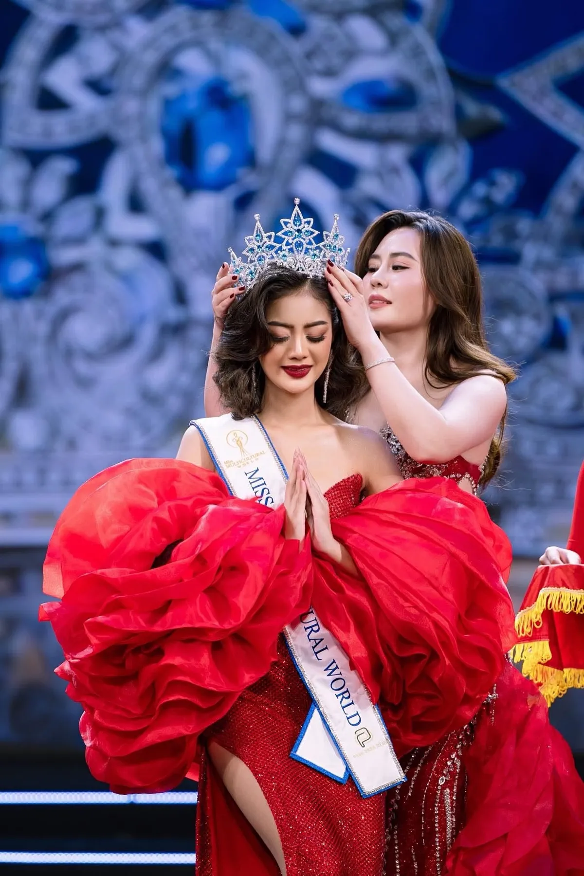 Người đẹp  Myanmar đăng quang Miss Multicultural World 2026 - Ảnh 1.