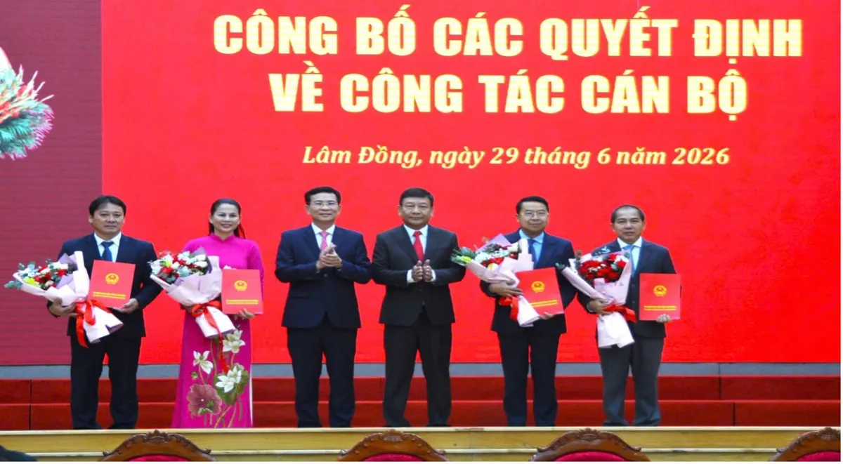 L&acirc;m Đồng điều động, bổ nhiệm nhiều c&aacute;n bộ chủ chốt- Ảnh 2.