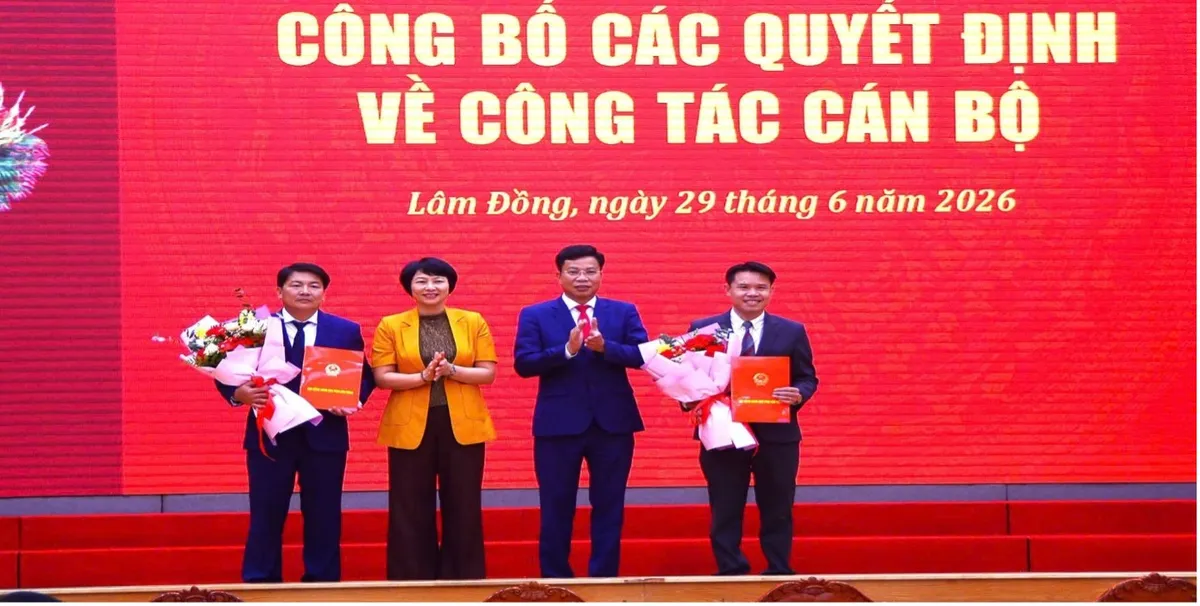 L&acirc;m Đồng điều động, bổ nhiệm nhiều c&aacute;n bộ chủ chốt- Ảnh 3.