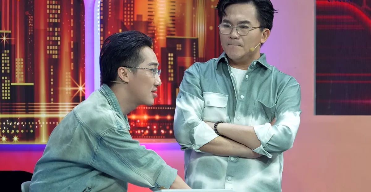 Đại Nghĩa "đứng h&igrave;nh" khi d&agrave;n diễn vi&ecirc;n trẻ xuất hiện trong Vận may gọi t&ecirc;n ai - Ảnh 3.