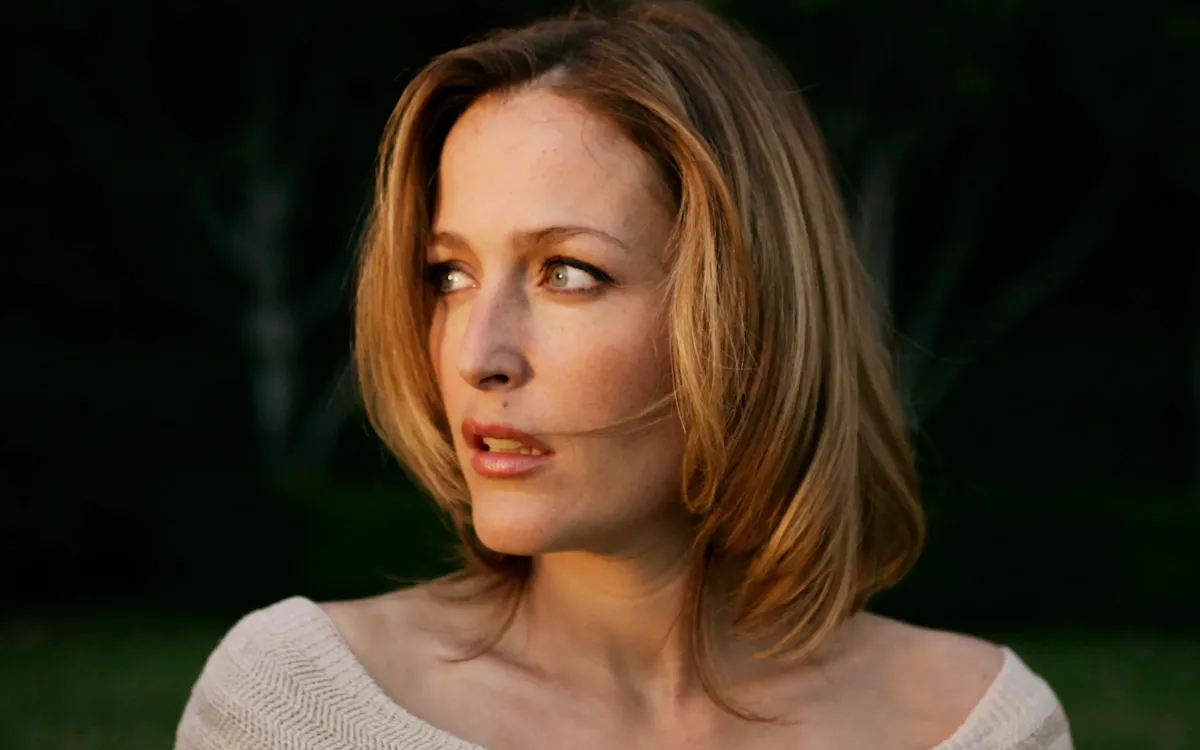Gillian Anderson thời trẻ (Ảnh: AP)
