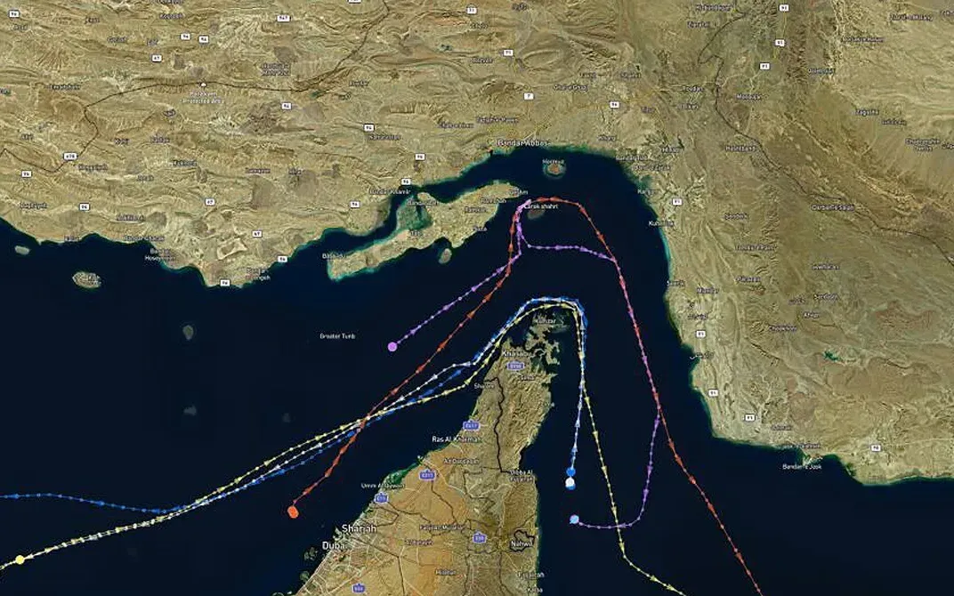 Eo biển Hormuz (Ảnh: Bloomberg)