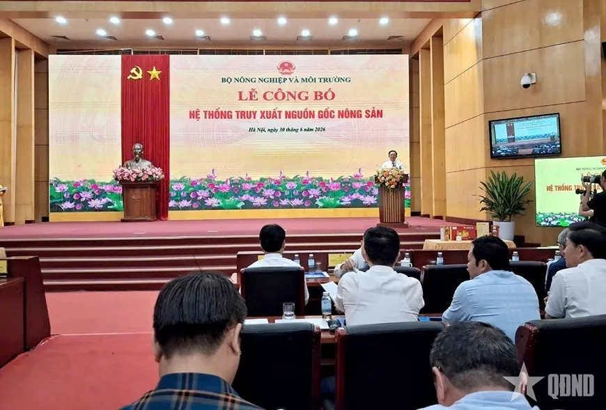 Công bố hệ thống truy xuất nguồn gốc nông sản- Ảnh 1.
