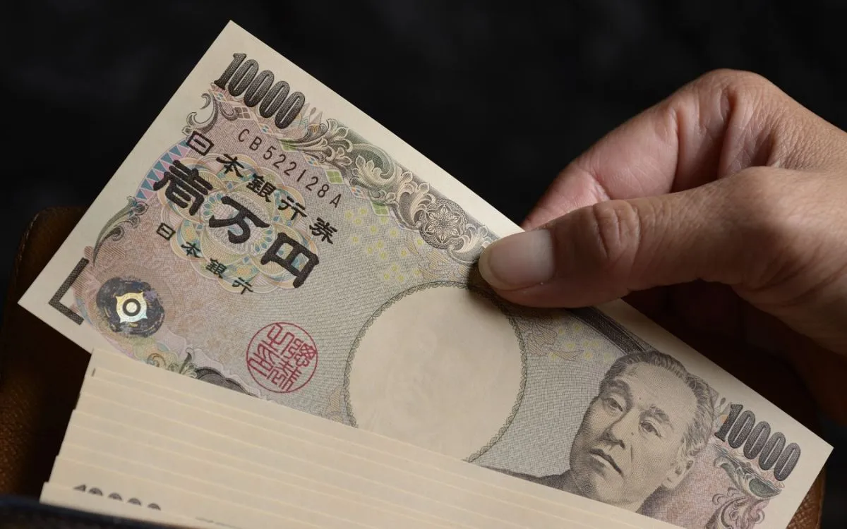 Đồng Yen Nhật. Ảnh: Bloomberg.