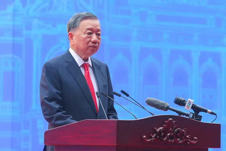 Phát biểu của Tổng Bí thư, Chủ tịch nước tại Lễ kỷ niệm 50 năm thành phố Sài Gòn-Gia Định mang tên Chủ tịch Hồ Chí Minh- Ảnh 1.