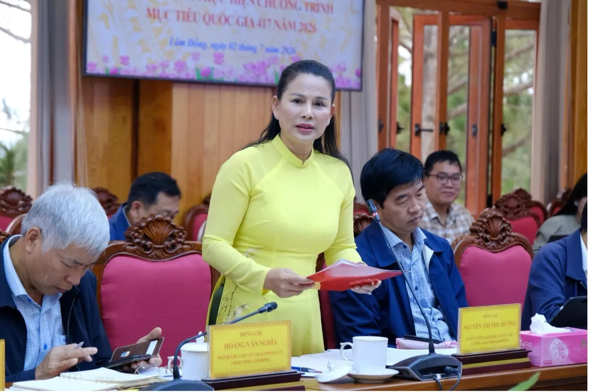 Bộ trưởng y&ecirc;u cầu L&acirc;m Đồng n&acirc;ng cao đời sống người d&acirc;n, đồng b&agrave;o d&acirc;n tộc thiểu số - Ảnh 2.