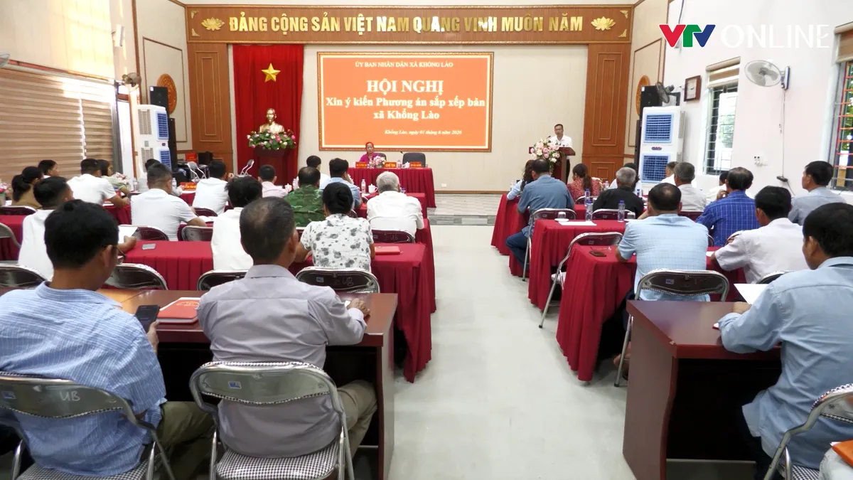 Lai Châu: Đồng thuận từ cơ sở trong sắp xếp thôn, bản - Ảnh 4.