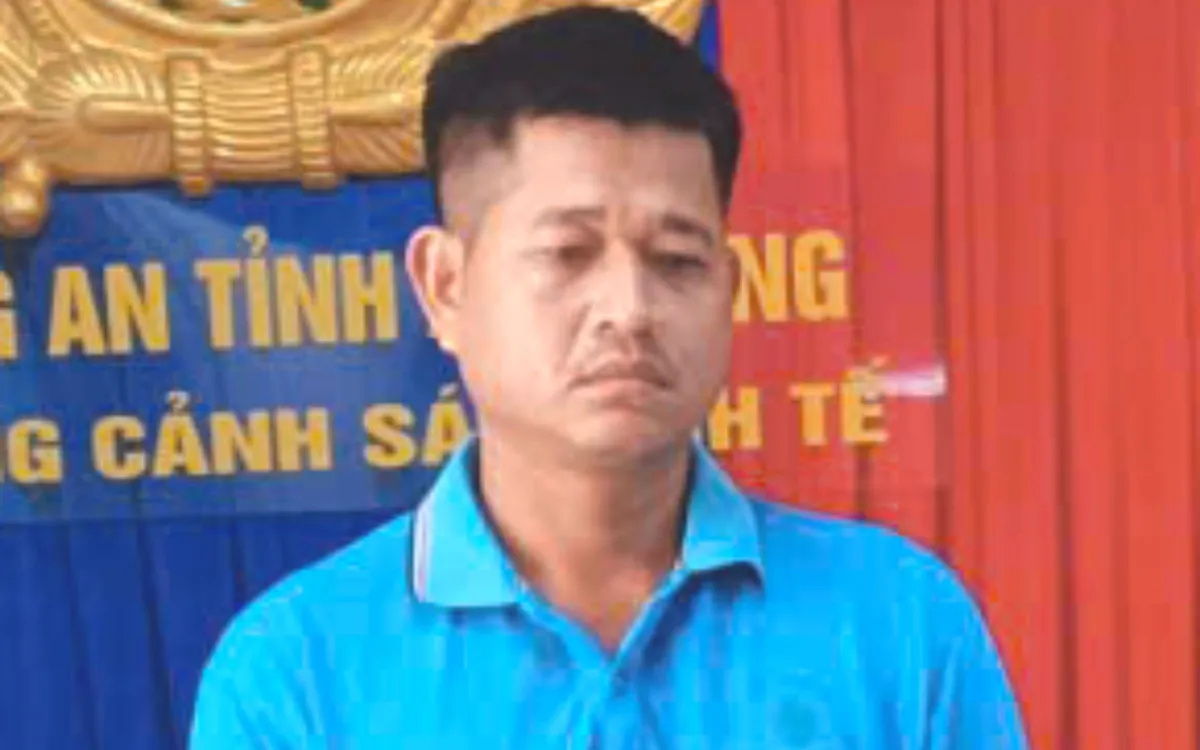 Bị can Danh Út. Ảnh: Công an tỉnh An Giang